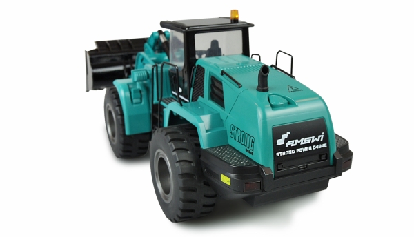 22538 Radlader G485E AE Teilmetall Licht & Sound 10-Kanal 1:14 RTR petrol